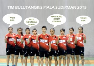 TIM SUDIRMAN CUP 15 B